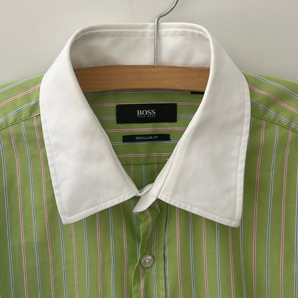 Hugo Boss ‘Made in Turkey’ Dress Shirt - Picture 4 of 6
